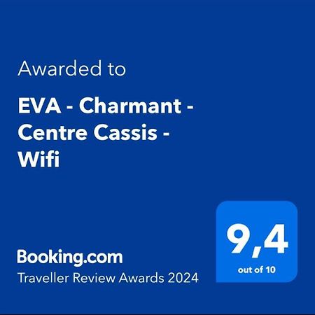 Eva - Charmant - Centre Cassis - Wifi Exterior foto
